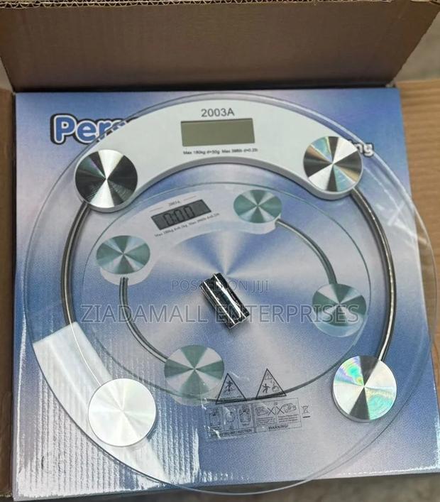 Glass Bathroom Scale Precision Glass Weighing Scale for Accurate Resul