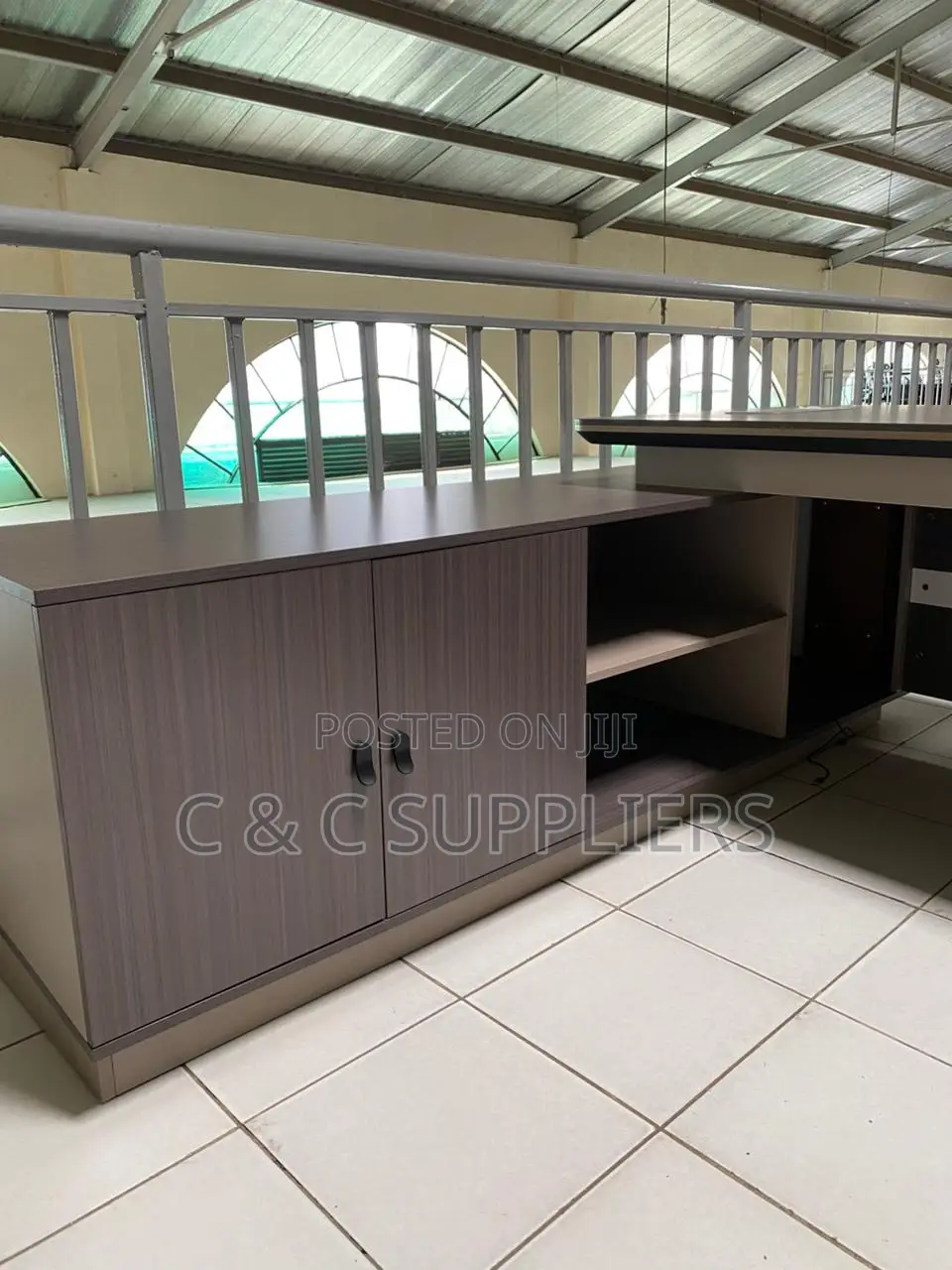 Office Desks; 240cm L-Shaped Ceo Executive Office Table