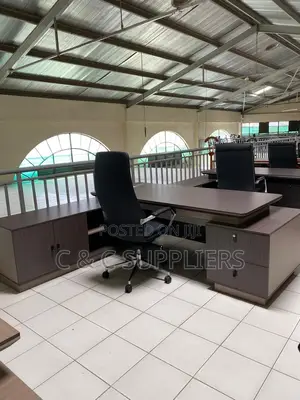 Office Desks; 240cm L-Shaped Ceo Executive Office Table