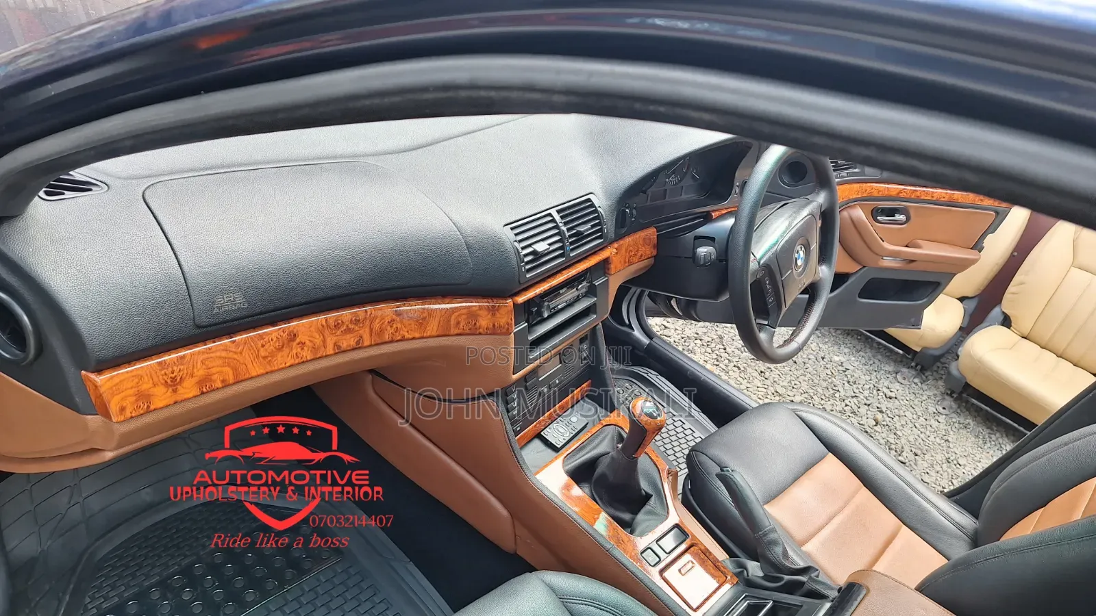 This BMW Just Got a Timeless Upgrade in Genuine Leather.