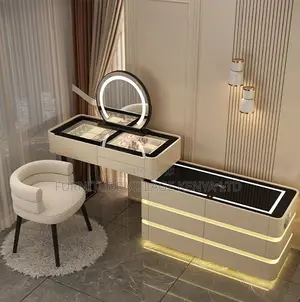 Modern Imported Vanity Dressing Desk With Led