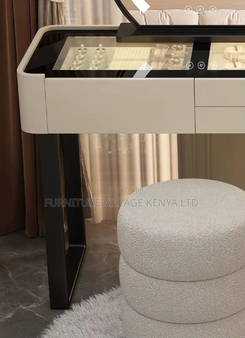 Modern Imported Vanity Dressing Desk With Led