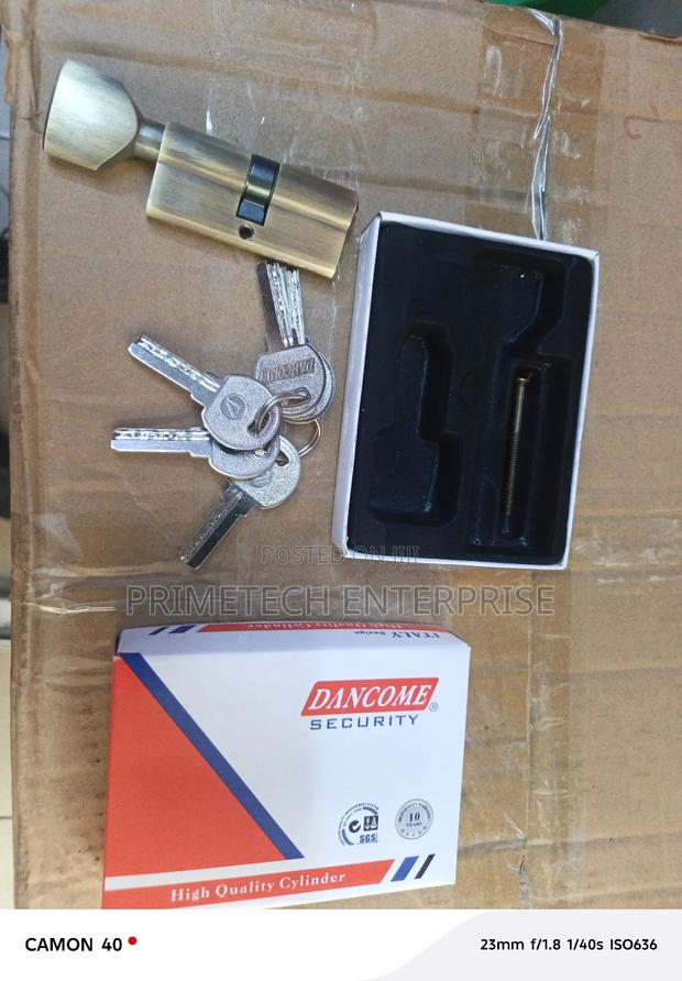 Top Security 5 Keys Door Cylinder - main view