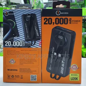 Iaccess U20k *22.5w 20000mah* Power Bank