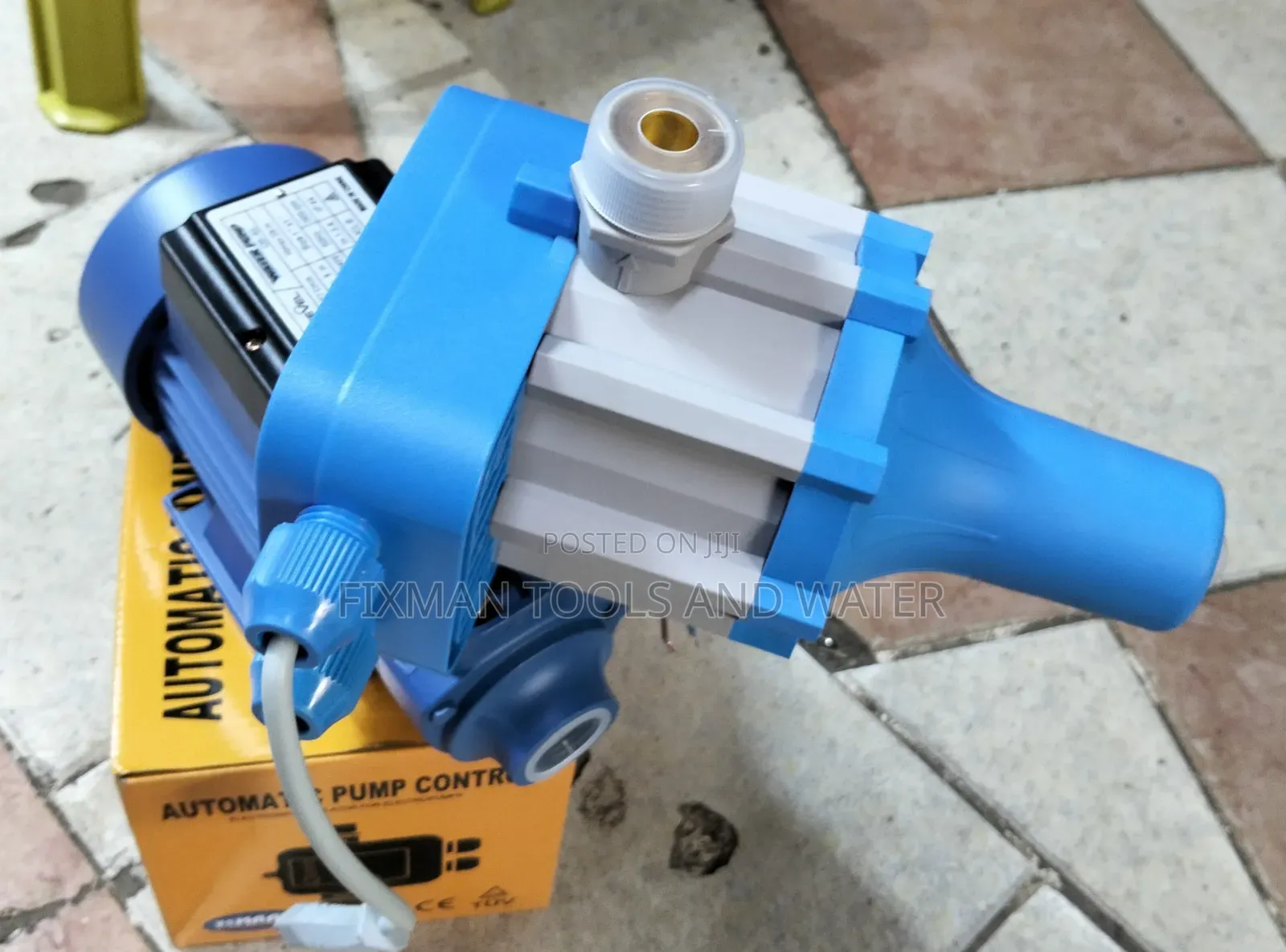 Italy Freevel Water Pump 0.5 Hp + Pressure Control Switch