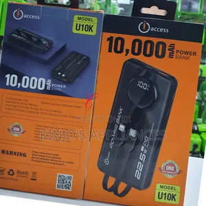 Iaccess U10k *22.5w 10000mah* Power Bank