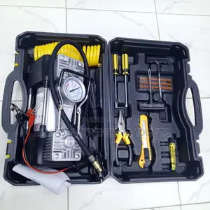 Double Cylinder Car Tire Air Compressor 150 Psi Repair Kit