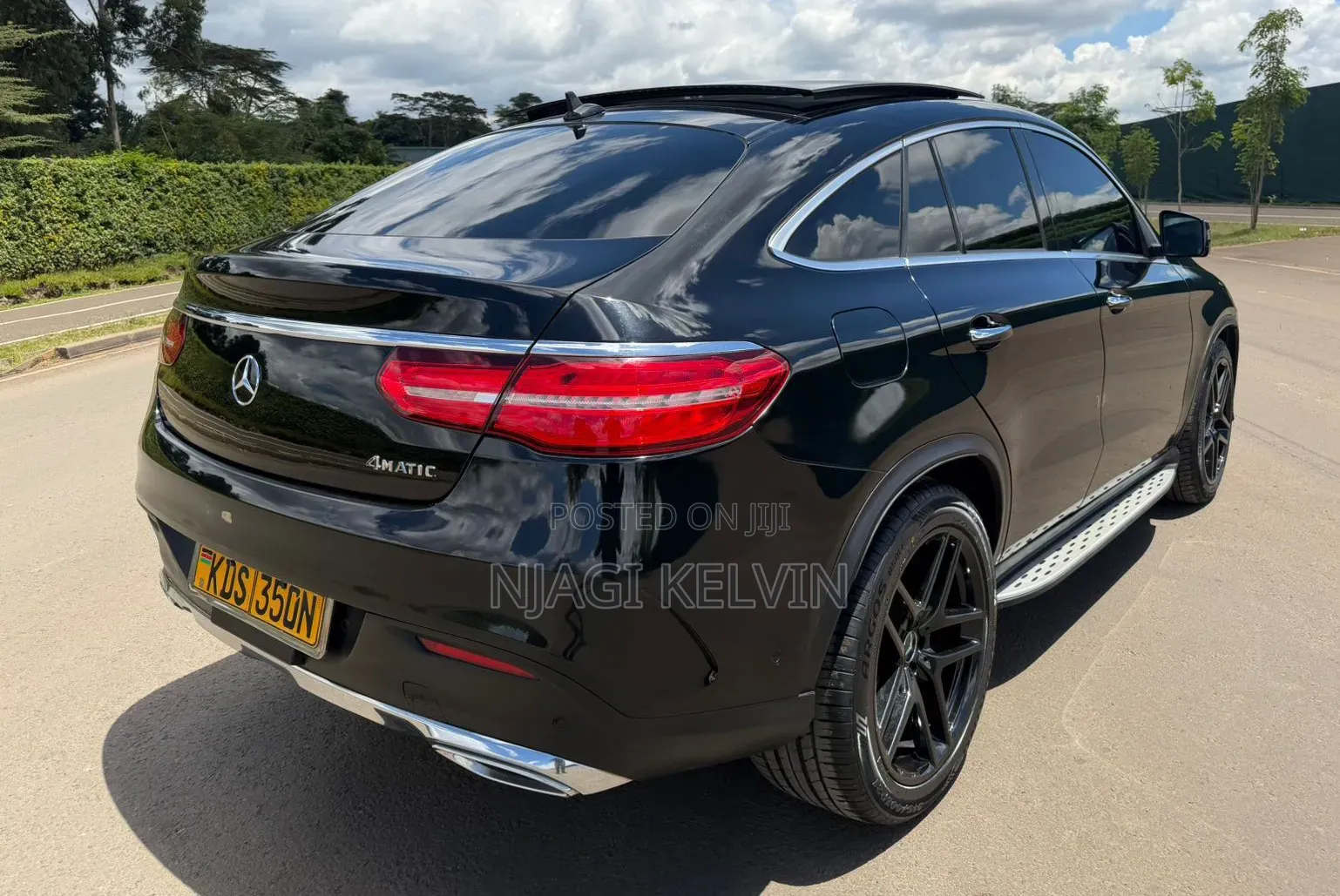 Mercedes-Benz GLE-Class GLE 350d 4MATIC 2016 Black
