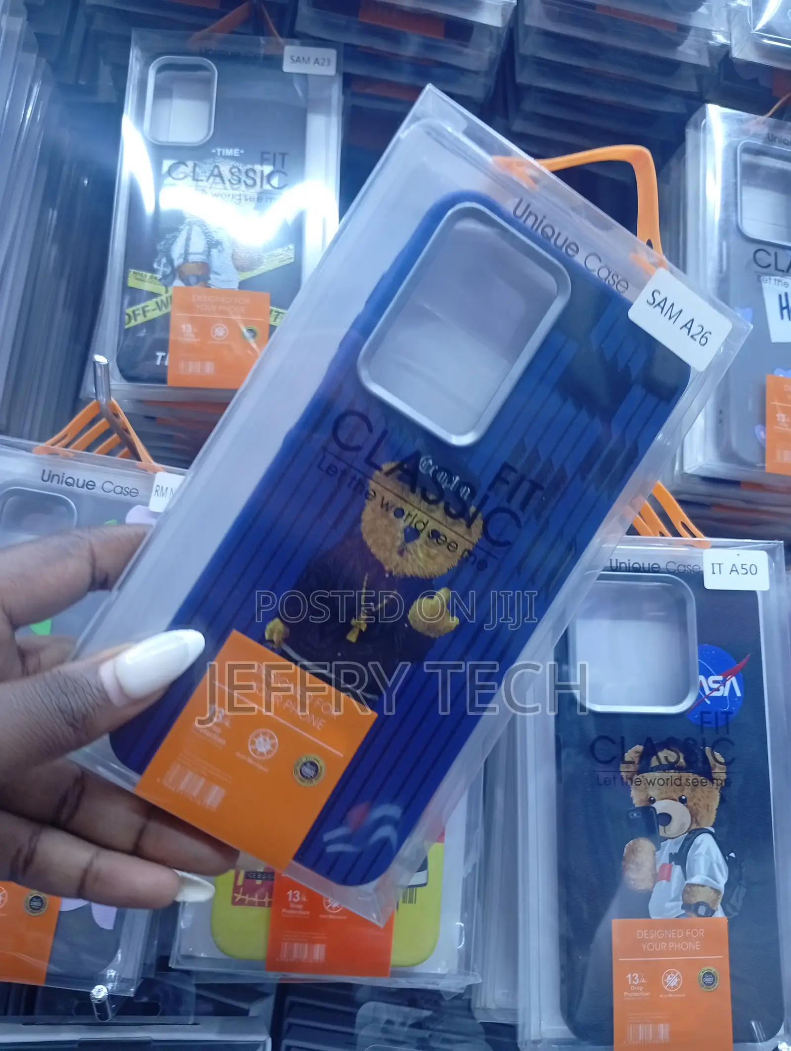 Samsung Galaxy A26 Case Featuring a Graphic of a Bear