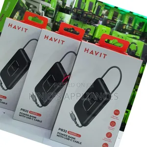 Havit Pb32 *22.5w 10,000mah* Power Bank *With Usb C Cable