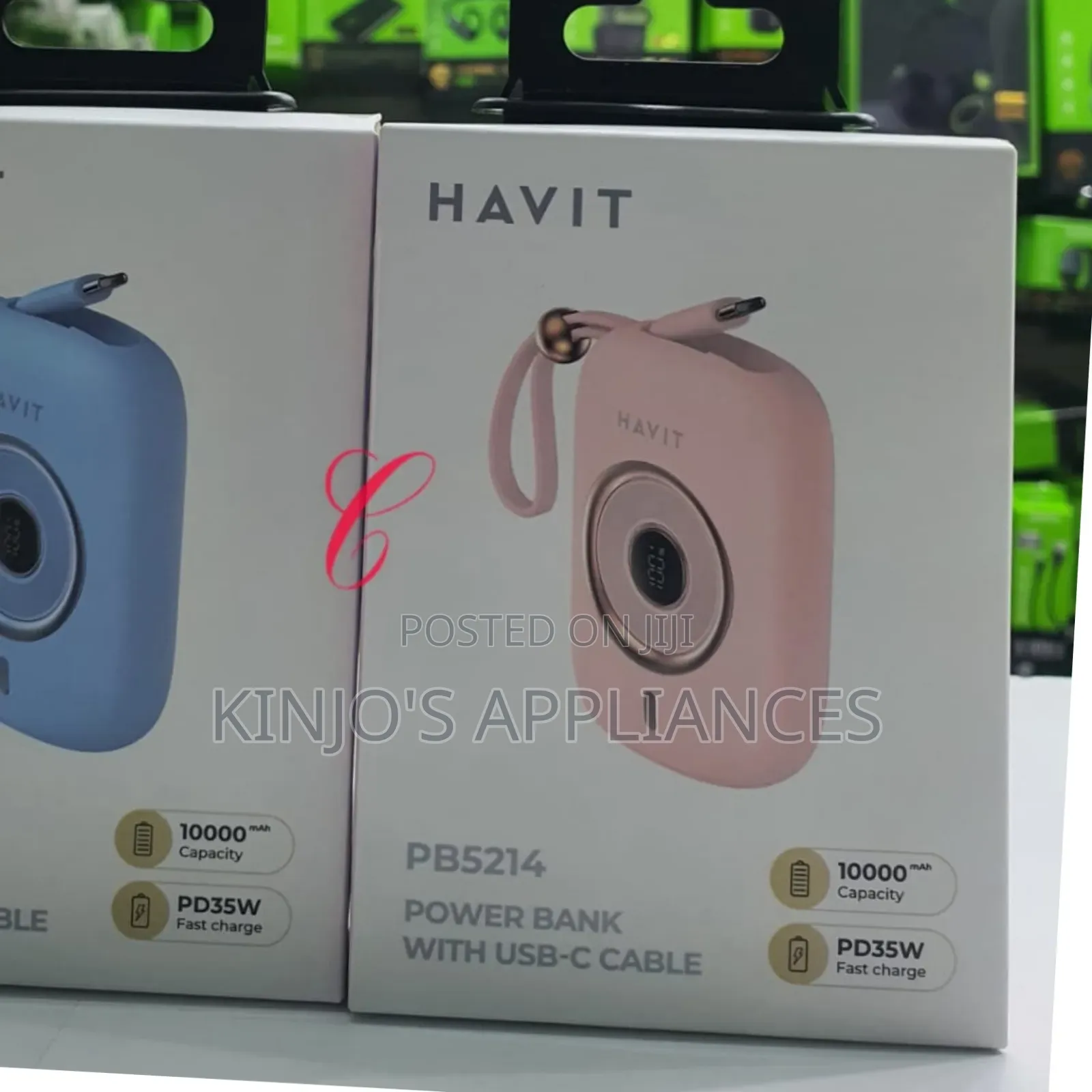 Havit Pb5214 10000mah *Pd 35w* Fast Charging Power Bank