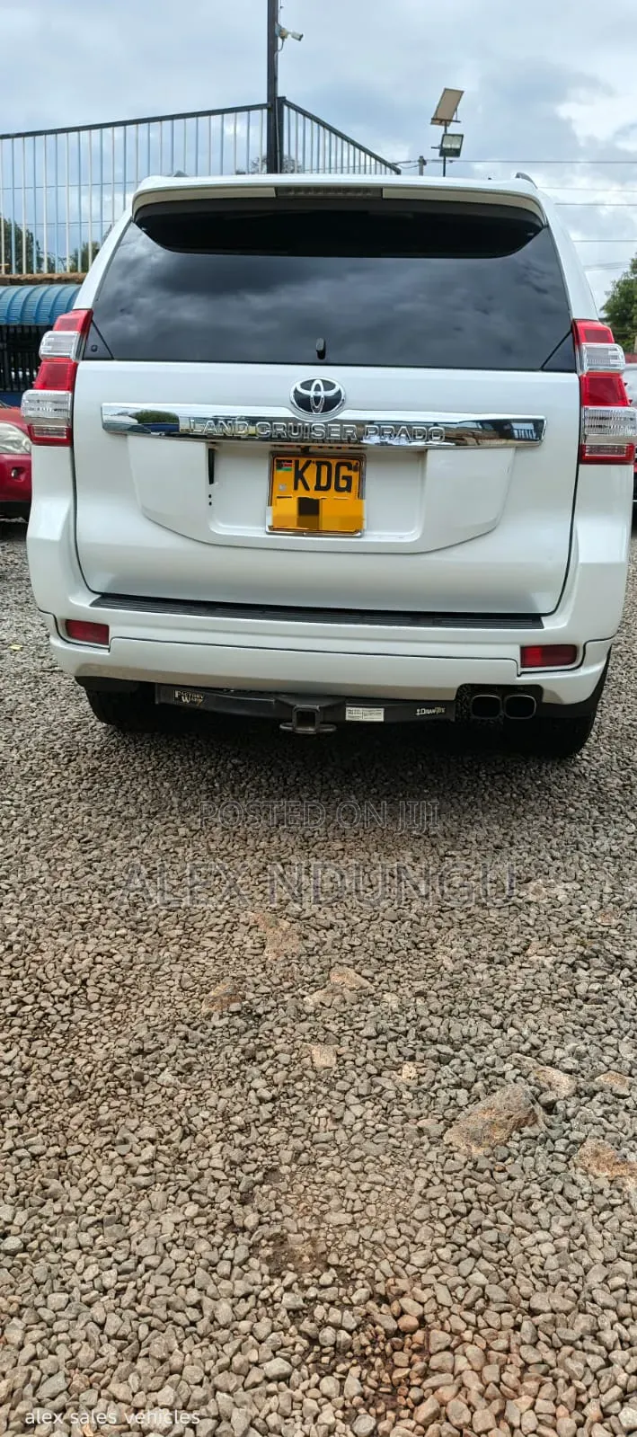 Toyota Land Cruiser Prado 2020 White