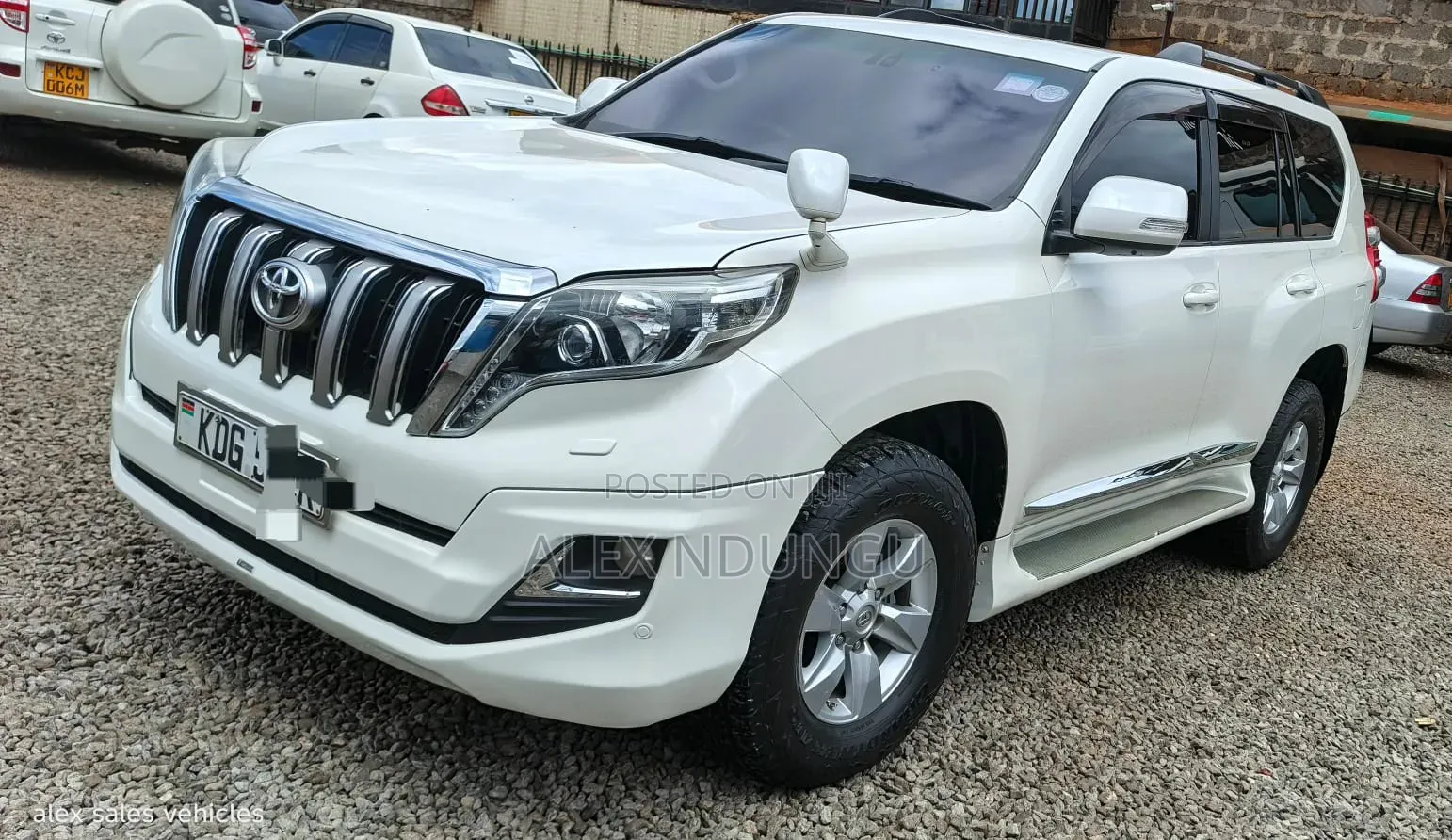 Toyota Land Cruiser Prado 2020 White