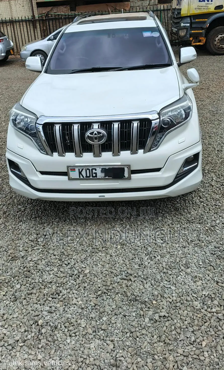 Toyota Land Cruiser Prado 2020 White
