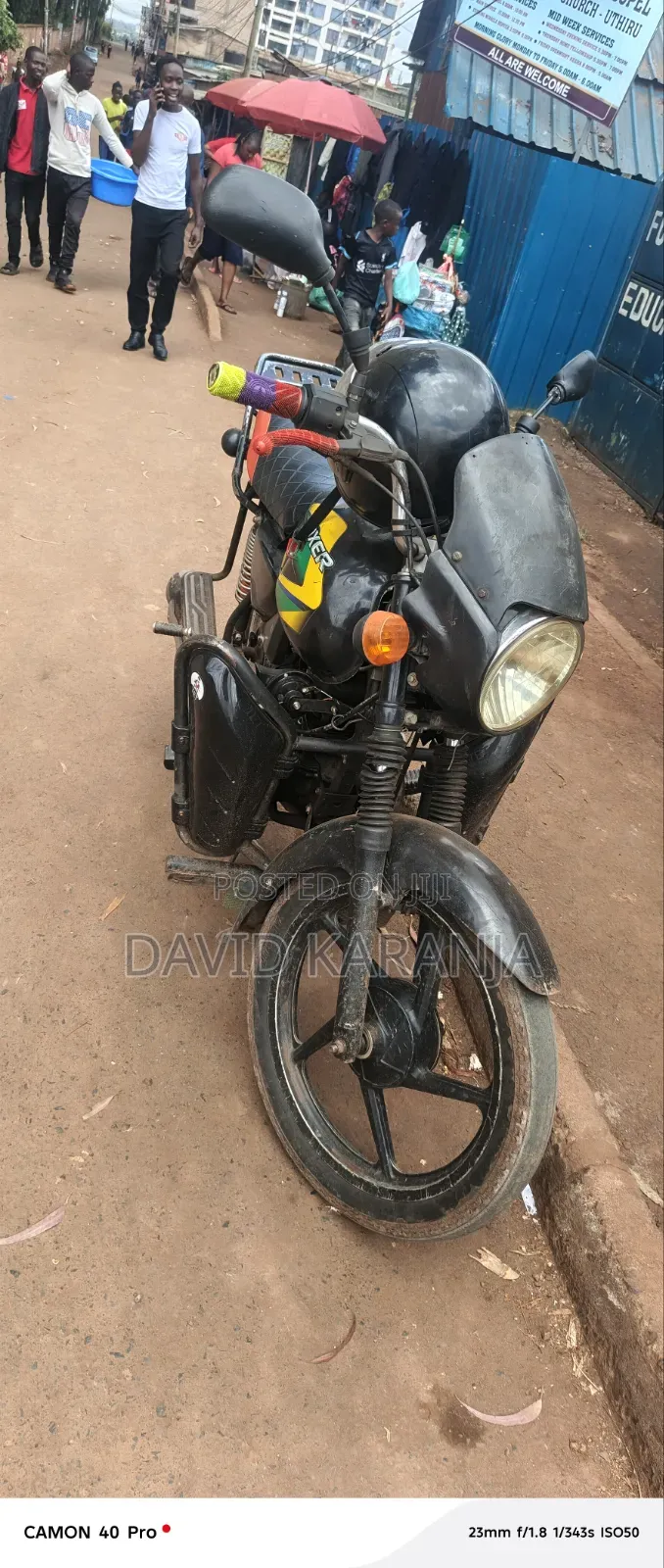 Bajaj Boxer 150 UG 2024 Black