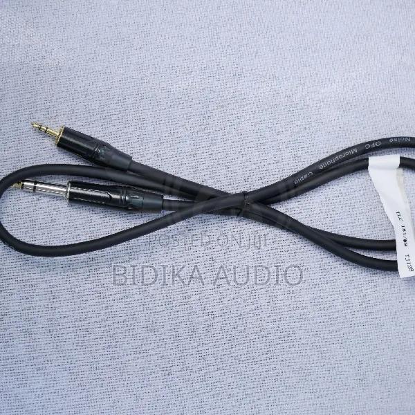 Signal Cable 1/4 Inch Jack Stereo to 3.5mm Jack Stereo TLC 181/1m