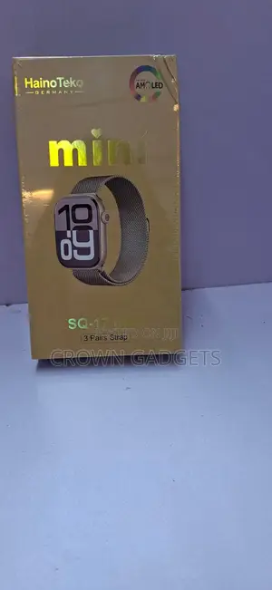Sq-17 Smartwatch Mini Series Amoled Ladies Watch 3 Straps