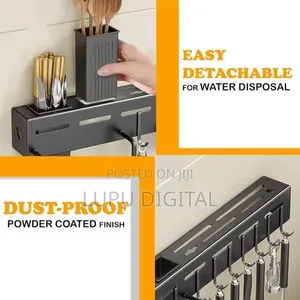Wall Mount Kitchen Rack for Spoons and Knives Size. 50cm