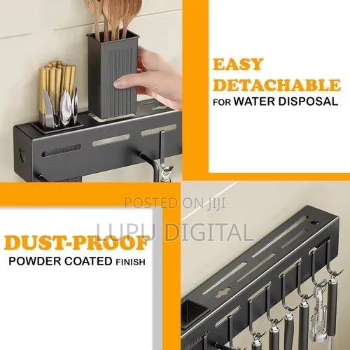 Wall Mount Kitchen Rack for Spoons and Knives Size. 50cm - thumbnail 2