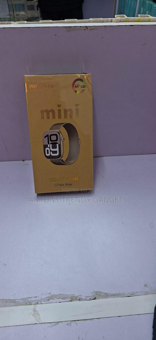 Sq-17 Mini Smartwatch Bluetooth Call Stainless Steel Strap
