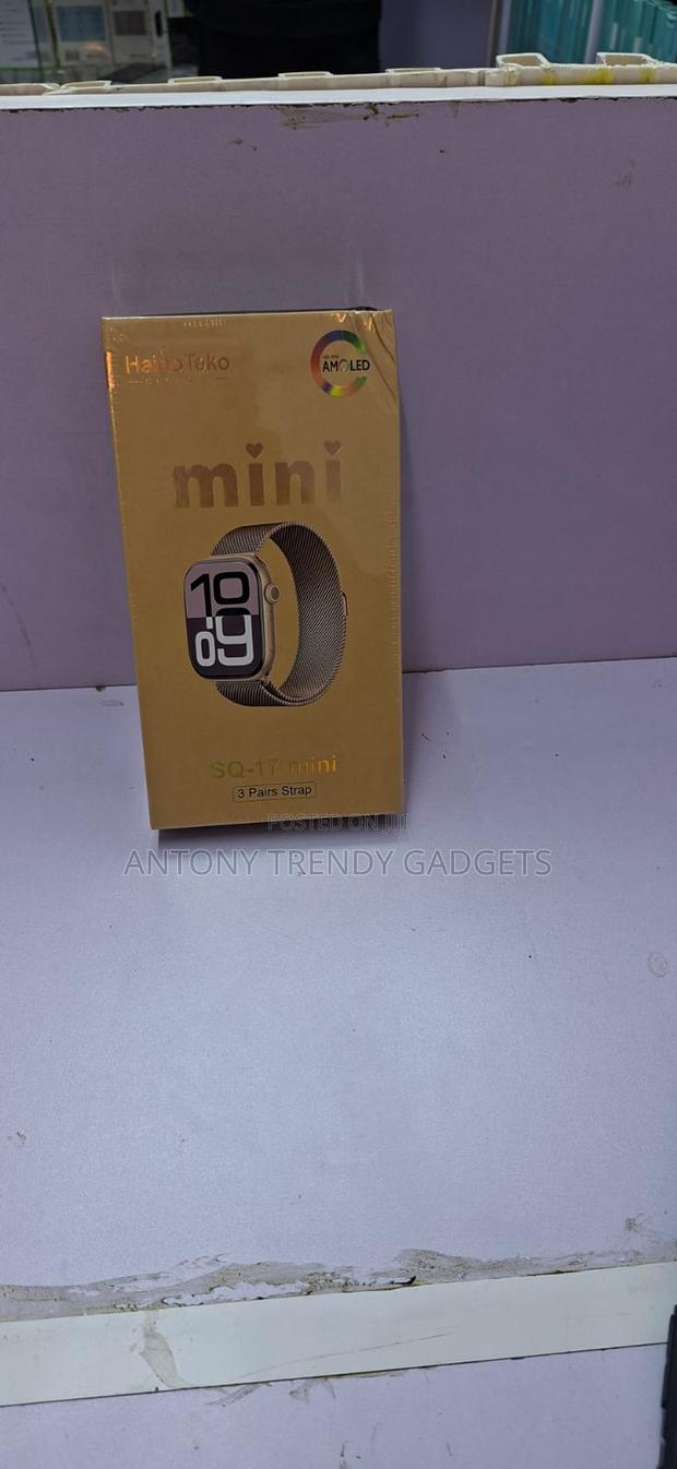 Sq-17 Mini Smartwatch Bluetooth Call Stainless Steel Strap - thumbnail 2