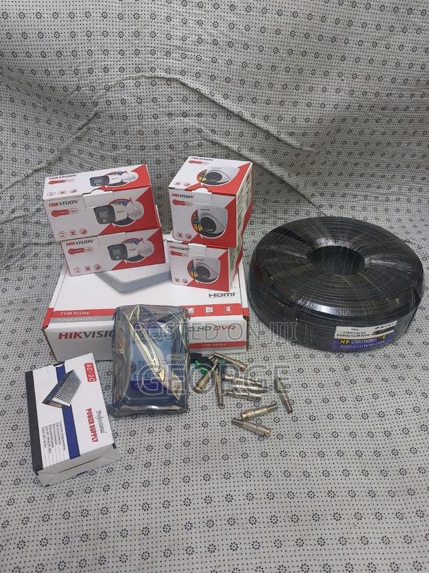 Hikvision 4 Channel CCTV Kit//Hikvision 4 Channel CCTV Kit-
