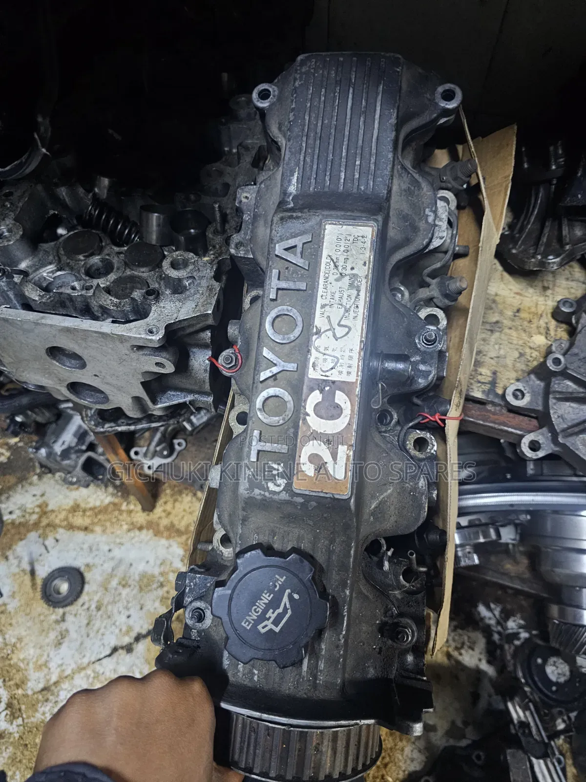 2c Cylinder Head Townace