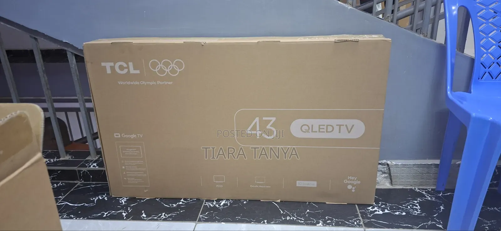 TCL 43" Qled Smart Full Hd Google Tv
