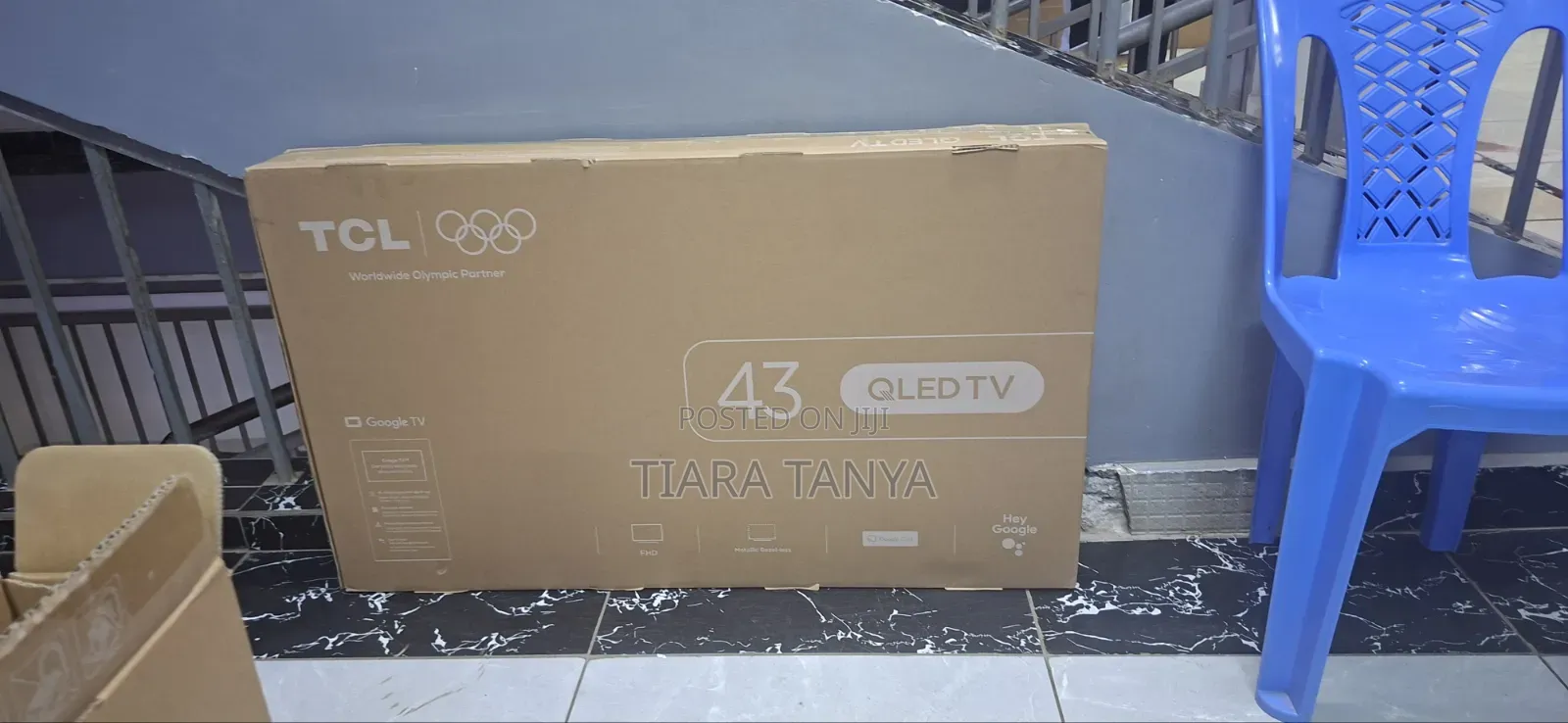 TCL 43" Qled Smart Full Hd Google Tv