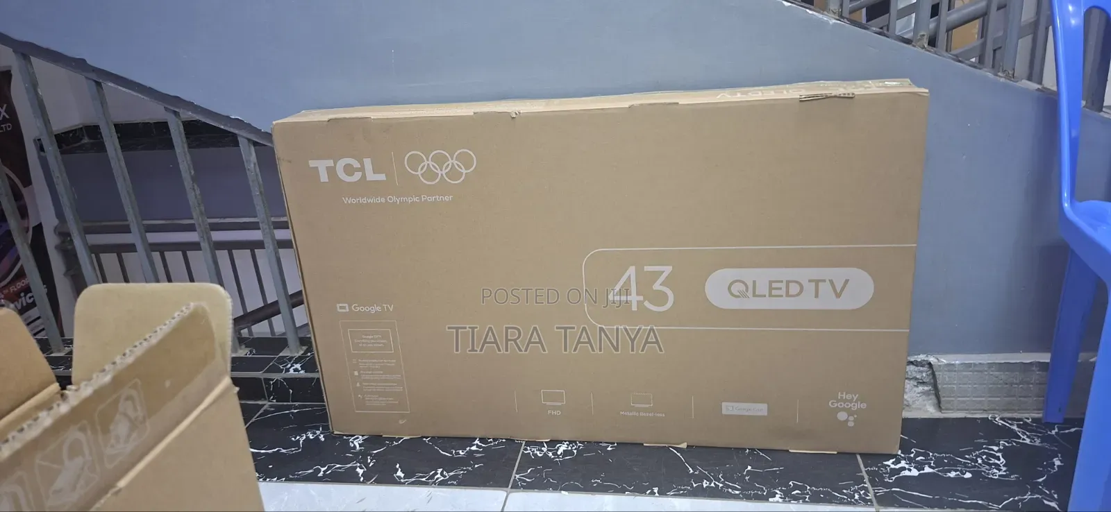 TCL 43" Qled Smart Full Hd Google Tv