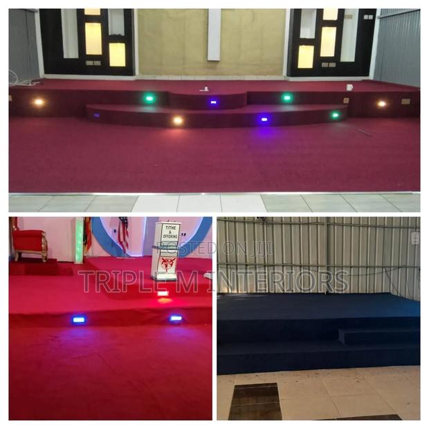 Long-Lasting Delta Carpet for Pulpit Perfection
