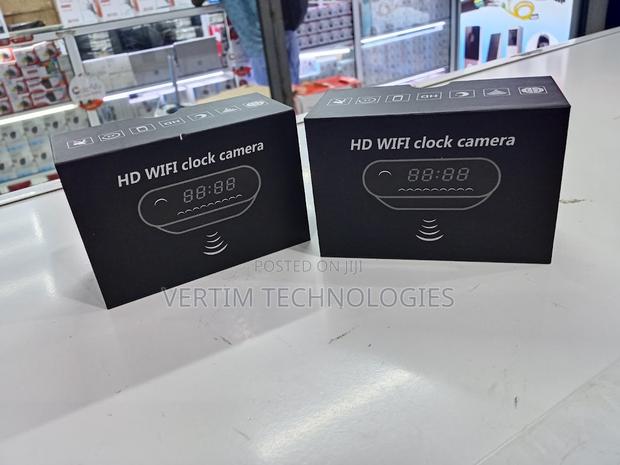 Wireless Digital Clock Wifi Camera