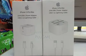 I Phone 25w Complete Power Adapter Usb-C to Lightning Cable