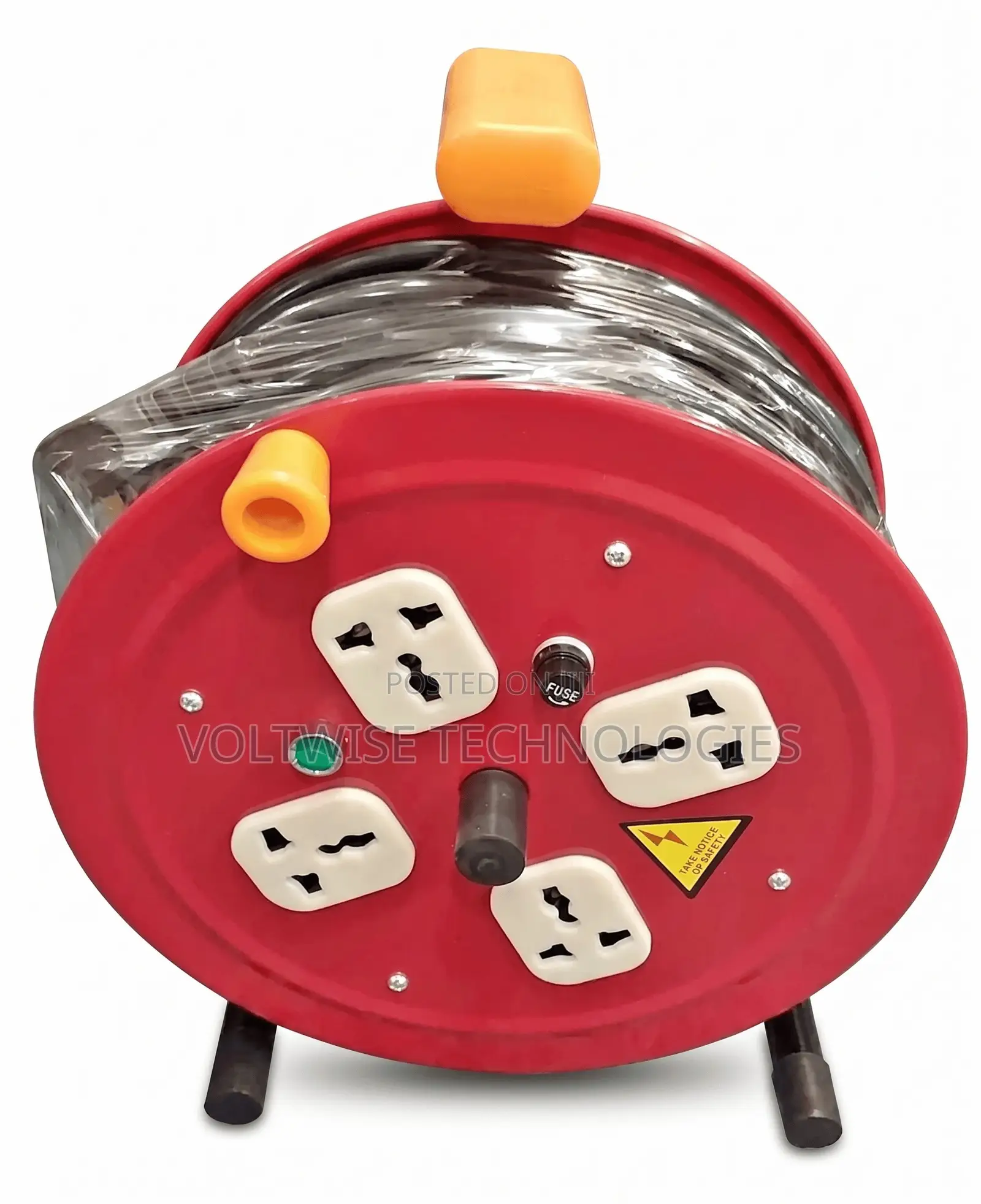 2.5mm Heavy-duty Industrial Extension Cable Reel