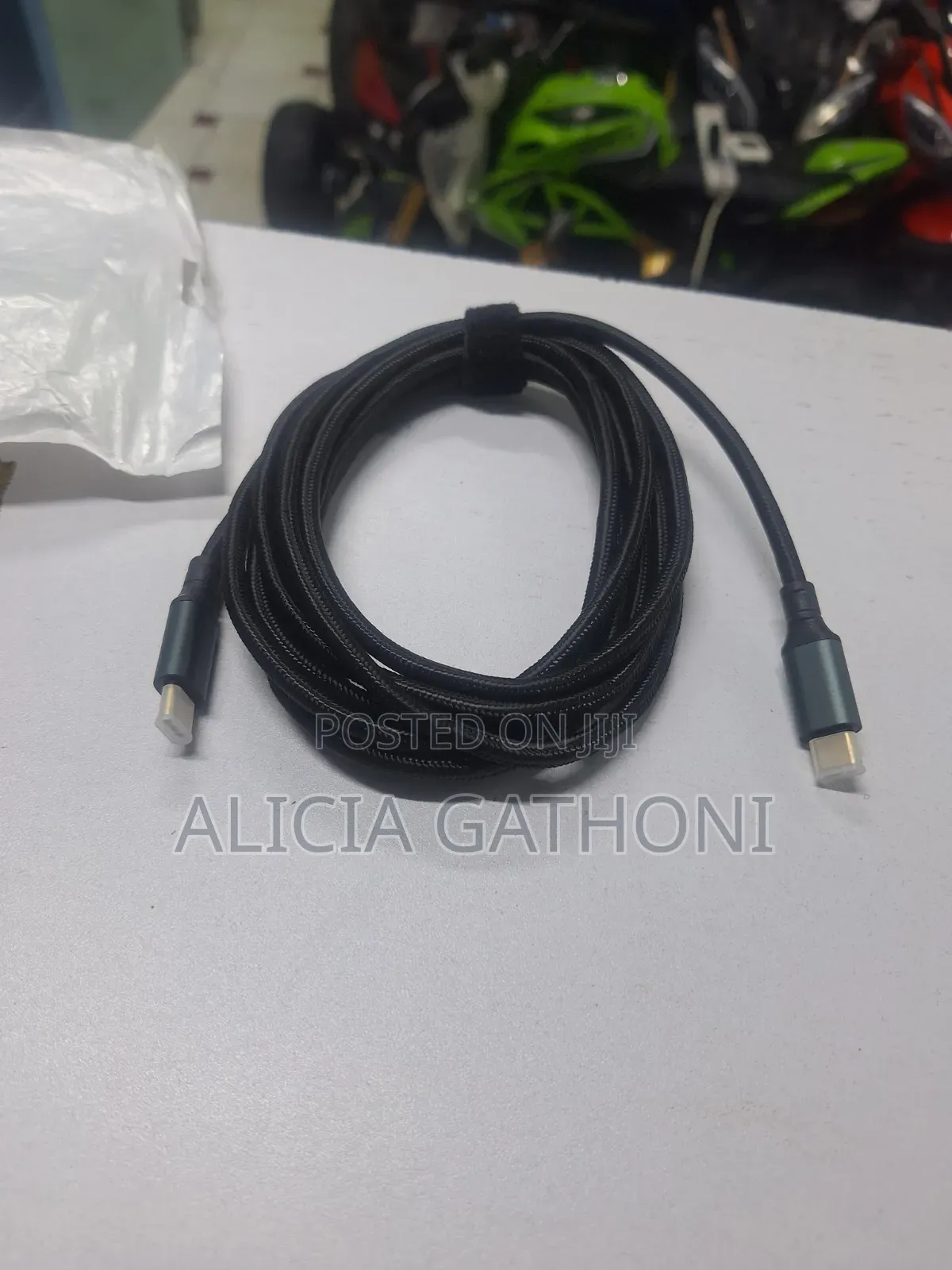 3mtrs Type C to C Cable for Charging, Display and Data Cable
