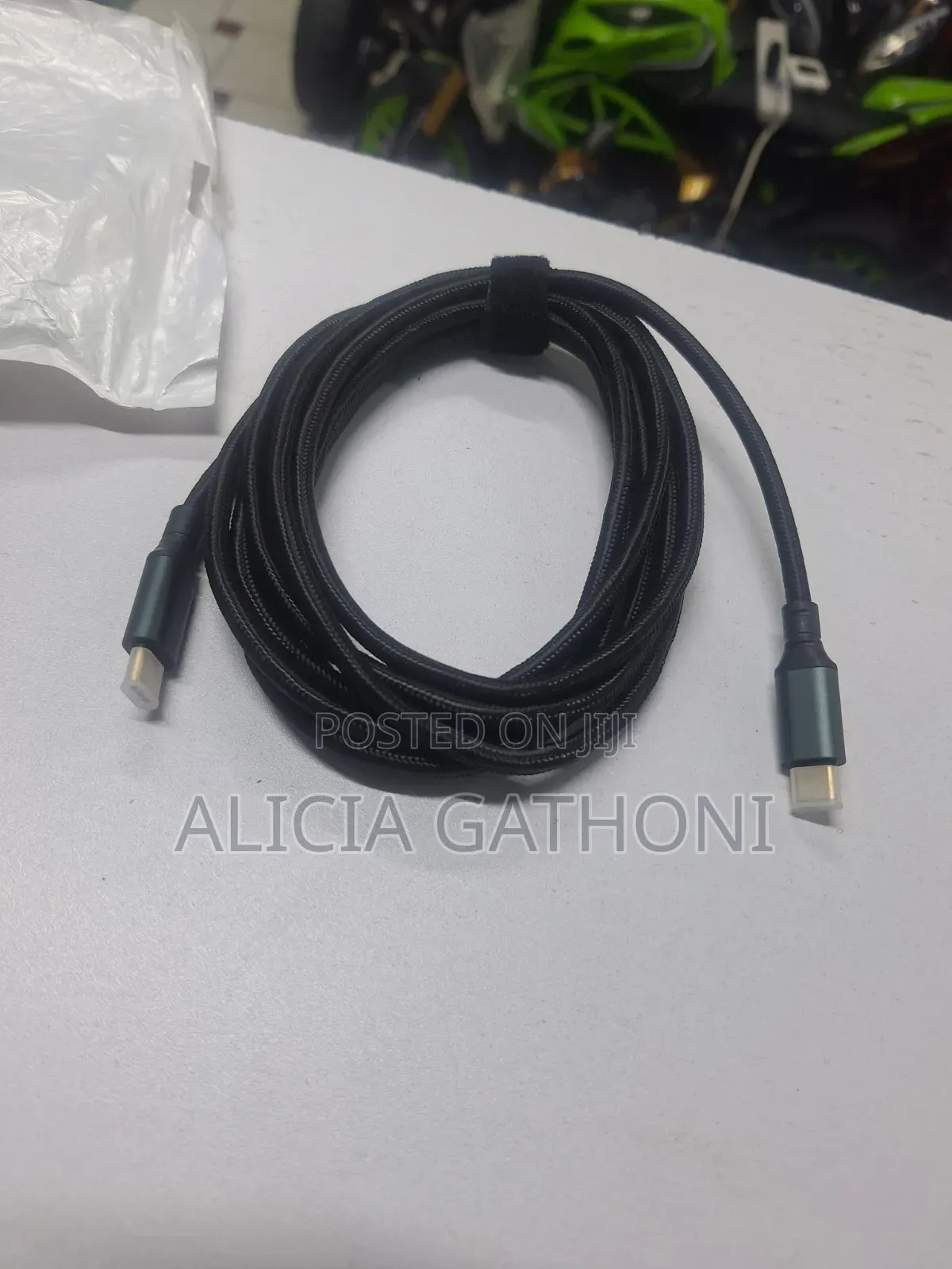 3mtrs Type C to C Cable for Charging, Display and Data Cable