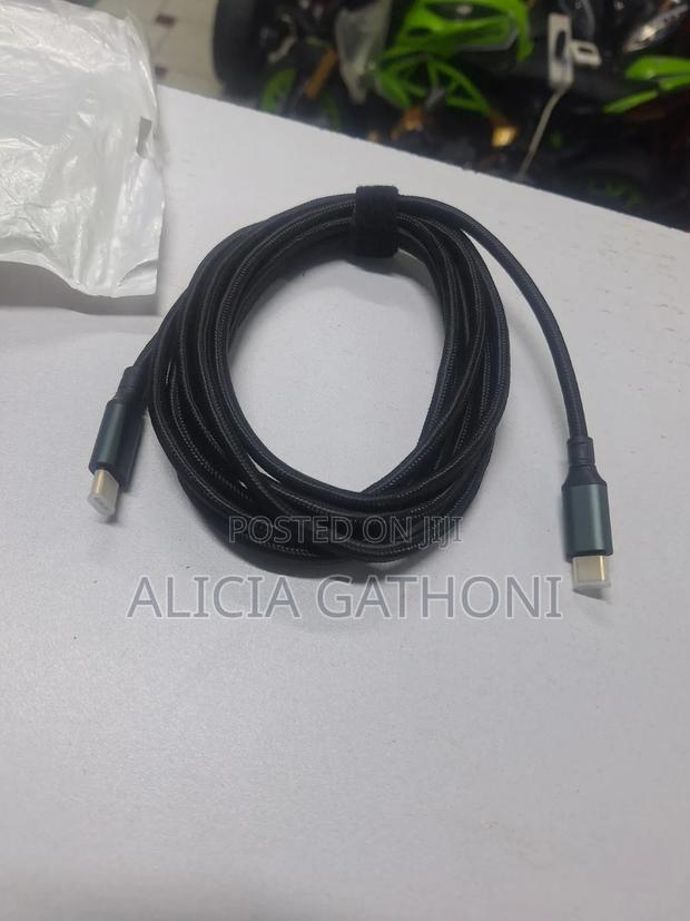3mtrs Type C to C Cable for Charging, Display and Data Cable - thumbnail 2