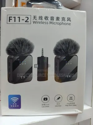 Lavalier Lapel Wireless Microphone for Type -C, iPhone,Pin. Recording.