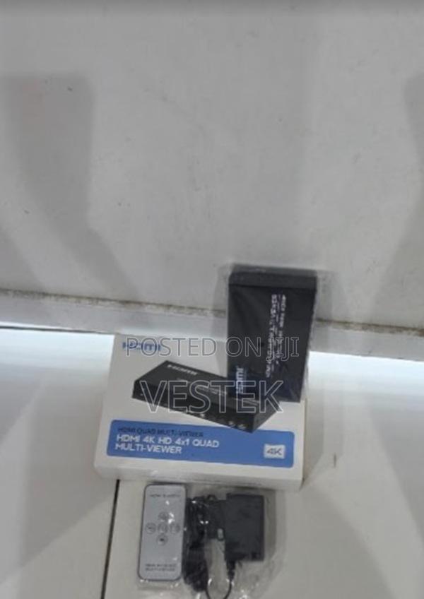 4x1 Hdmi Multiviewer Switch Seamless Quad Screen