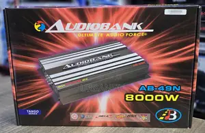 8000watts Audiobank 4 Channel Bridgeable Powerful Amplifier