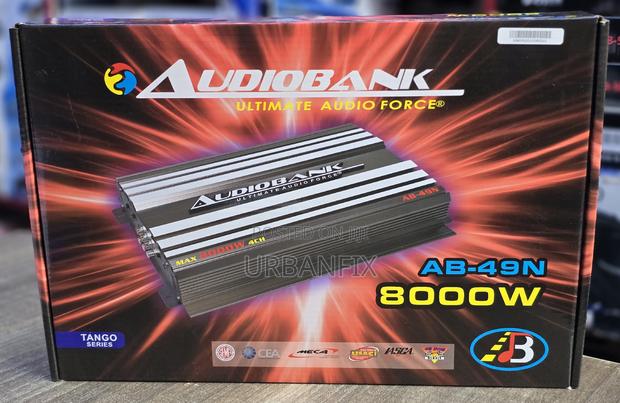 8000watts Audiobank 4 Channel Bridgeable Powerful Amplifier - main view