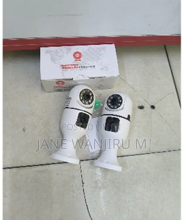 Userble V380 Wifi Ip Camera Dual Lens 1080p Bulb PTZ Camera