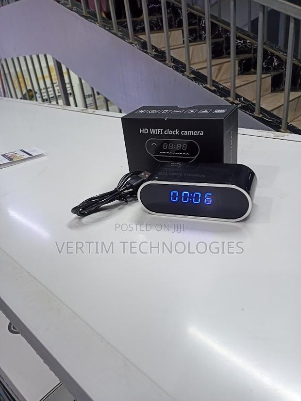 Nanny Camera Clock - Hidden Wifi Camera for Home Use
