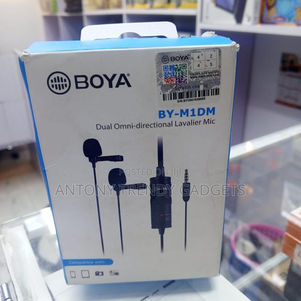 Boya by-M1dm Professional Dual Lavalier Interview Mic - thumbnail 3
