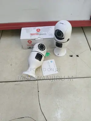 V380 Pro 1080p Full 2mp PTZ Dual Lens Wifi Bulb Camera