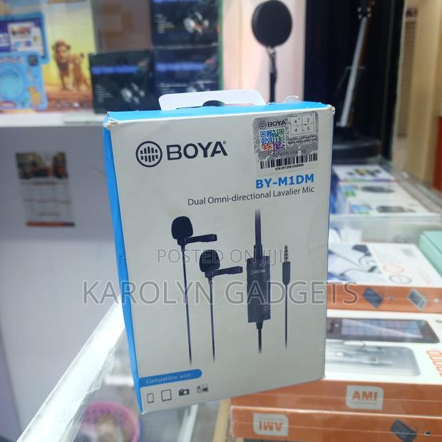 Boya By-m1dm Dual Lavalier Mic 2 Person Recording 3.5mm - thumbnail 2