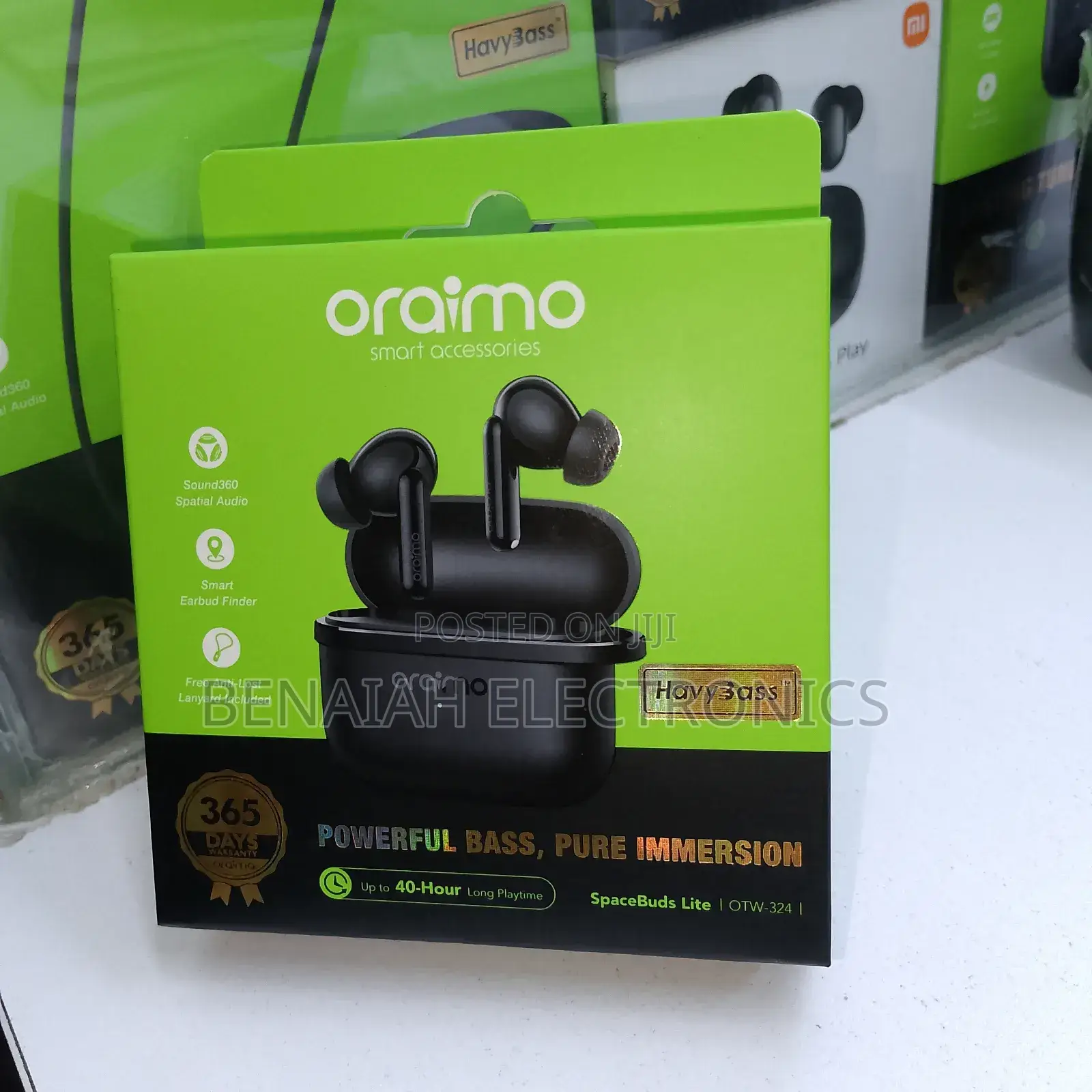 Oraimo Space Buds Lite Otw-324 , Powerful Bass Pure Immersion