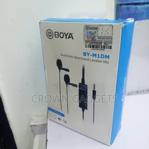 Boya by-M1dm Omnidirectional Lapel Mic 4m Cable Set
