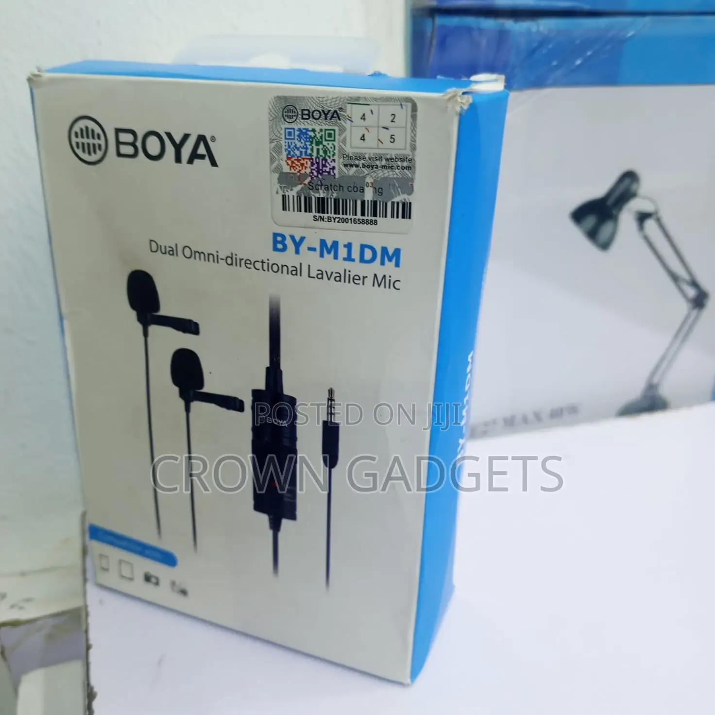 Boya by-M1dm Professional Dual Mic for Content Creation
