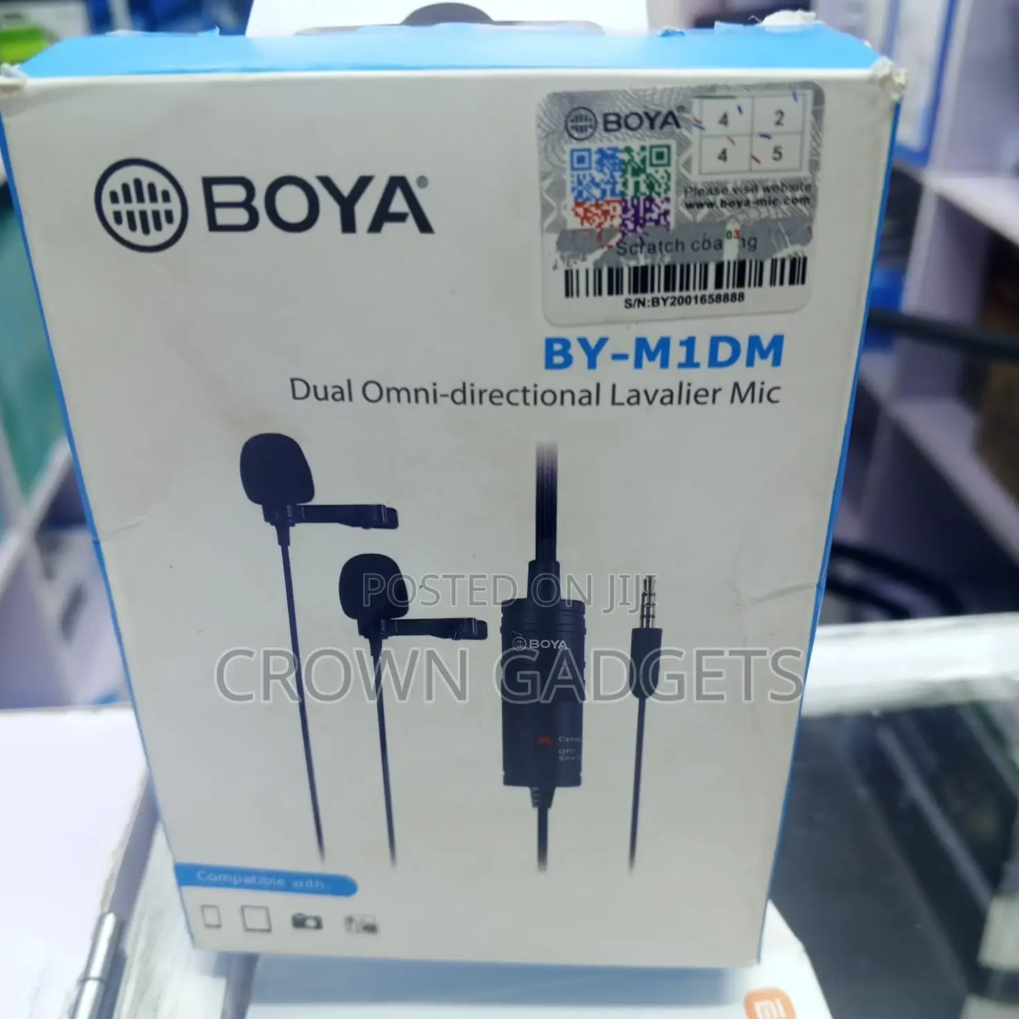 Boya by-M1dm Dual Lavalier Microphone